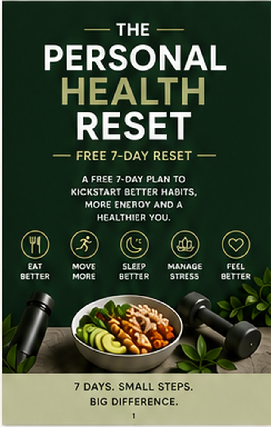 Free 7 Day Personal Health Reset